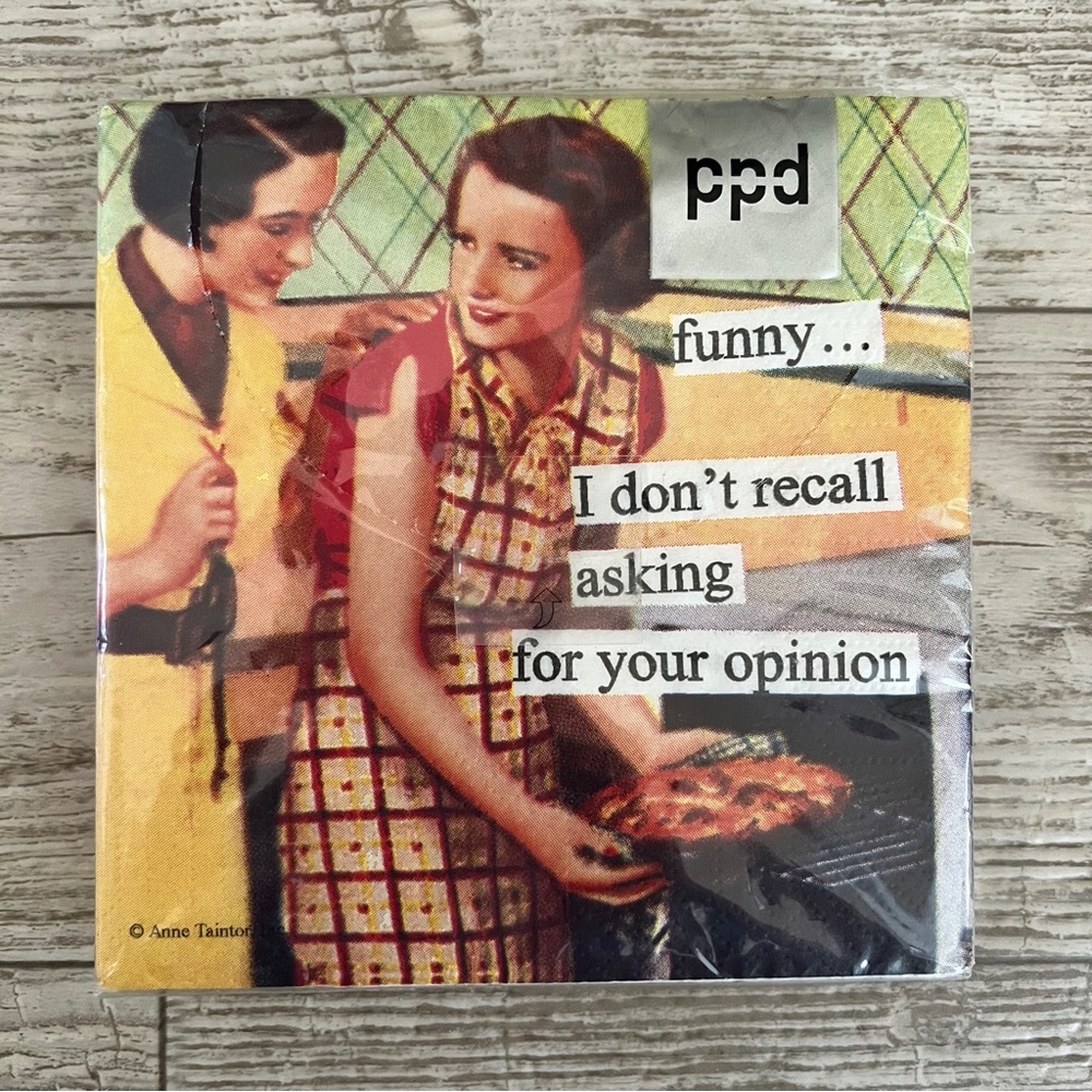 Anne Taintor Retired Cocktail
Napkins (20 per pkg)